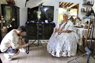 Patrimônio Vivo de Alagoas, Mãe Neide terá obra lançada pela Imprensa Oficial (Foto: Bruno Soriano)