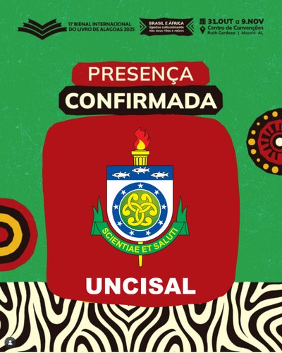 Uncisal confirma presença na Bienal 2025