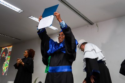 Zezito Araújo celebra título de Doutor Honoris Causa (Foto: Jônatas Medeiros)