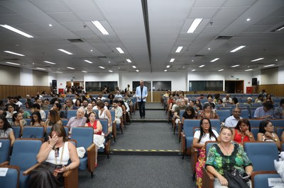 Solenidade aconteceu no auditório 1 e 2 do Centro de Convenções (Foto: Renner Boldrino)