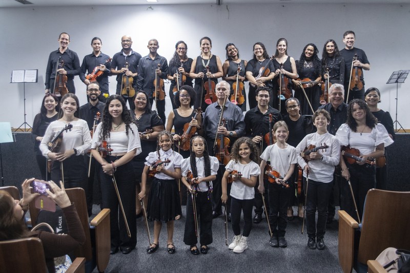 Apresentação do Laboratório de Violino da Ufal encantou público
