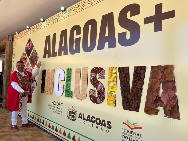 Eraldo Ferraz classifica Bienal de Alagoas como a mais inclusiva do país