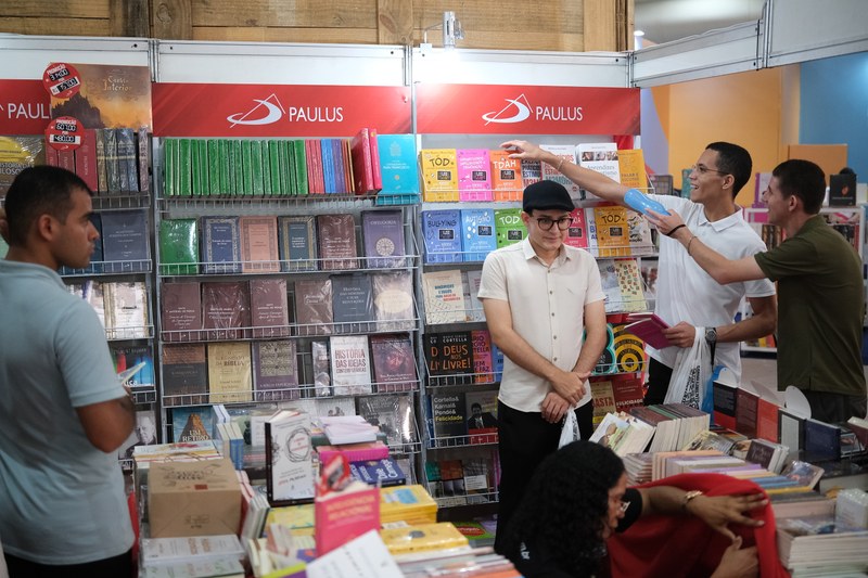 Leitura e fé cristã também fazem parte da diversidade do evento