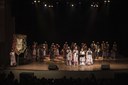 Maracatu Baque Alagoano fez apresentação no Teatro