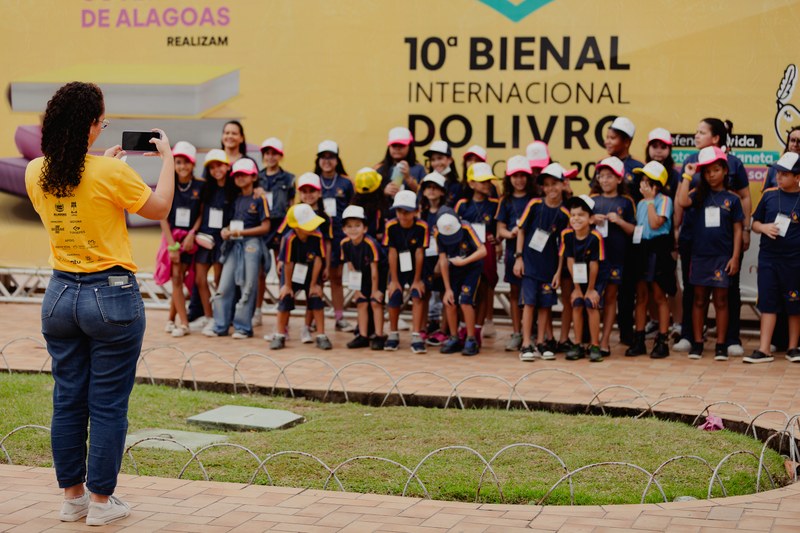 Saiba como vai funcionar o agendamento de escolas na Bienal do Livro de Alagoas