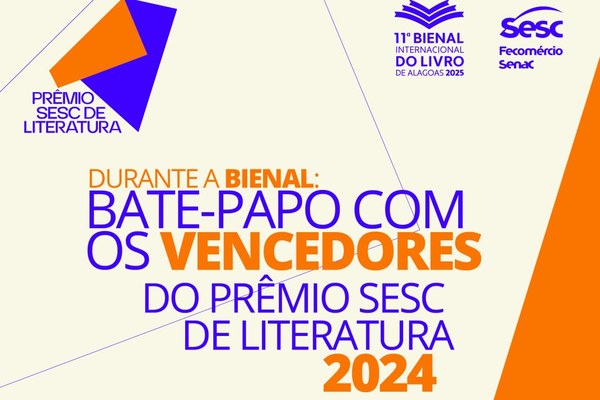 Sesc promove bate-papo com vencedores do Prêmio Sesc 2024